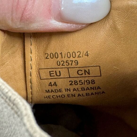 Zara Man Brown Suede Chelsea Ankle Boots Almond Toe Size 44 US 11 - Picture 12 of 12